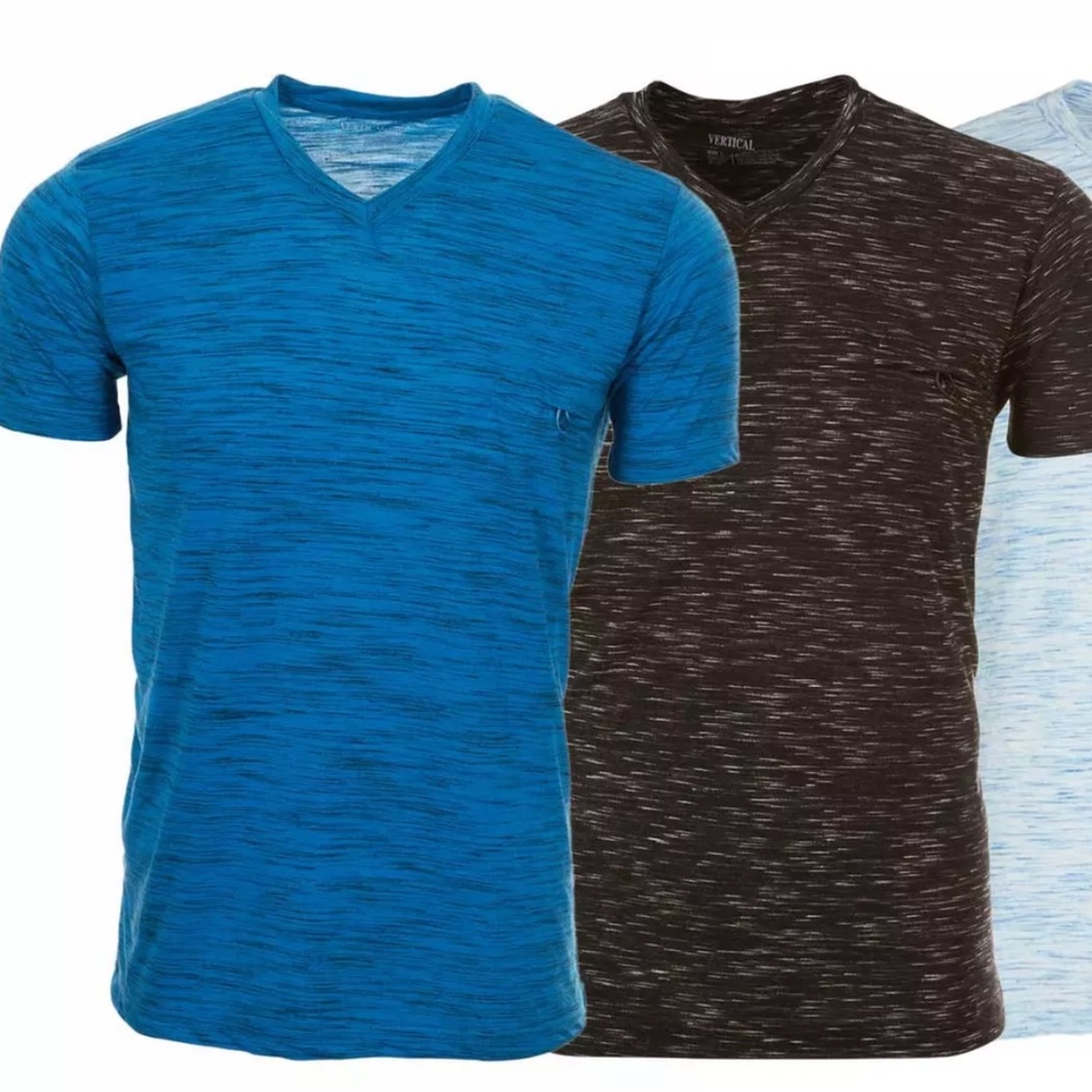 KEEP or RESELL! 4 NWT V-neck Pocket T-shirts 4 PACK! SLIM FIT $128 retail! - Picture 4 of 16